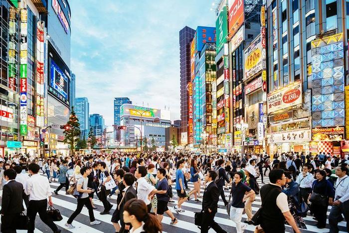 △日本东京街头